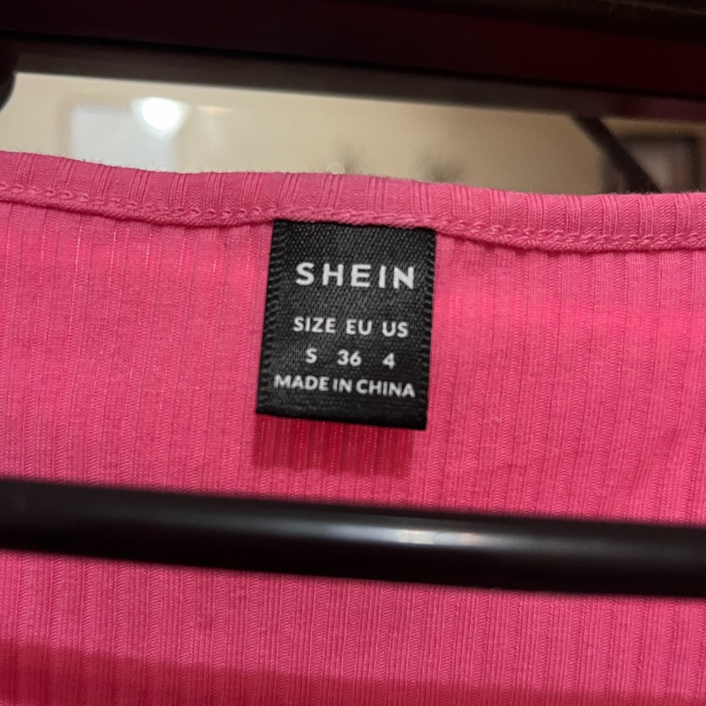 Pink Ribbed Top - Picture 2 of 2